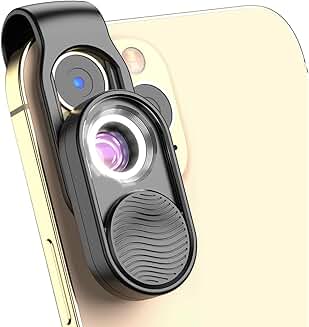 Nano Zoom 100x Phone Micro Lens with LED Light