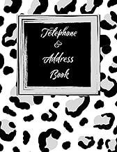 Leopard Print Phone and Address Book Journal