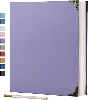 Self-Adhesive Photo Album with 40 Pages in Purple