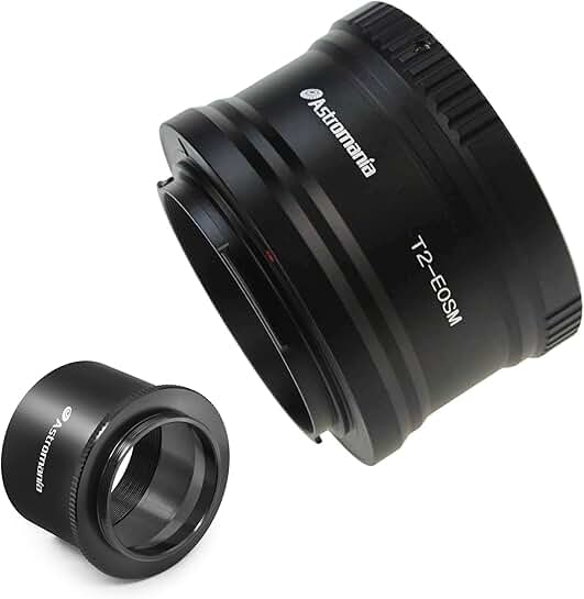 2-inch T-2 Focal Camera Adapter for SLR Cameras Bundle