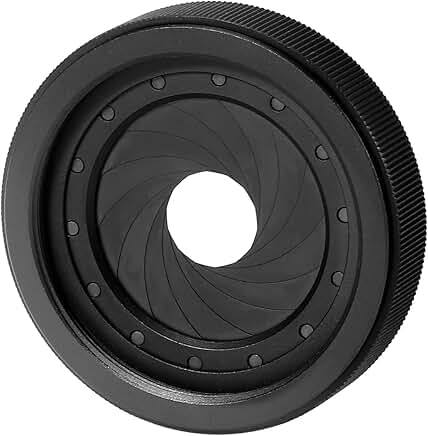 Adjustable Iris Aperture Diaphragm Adapter Ring