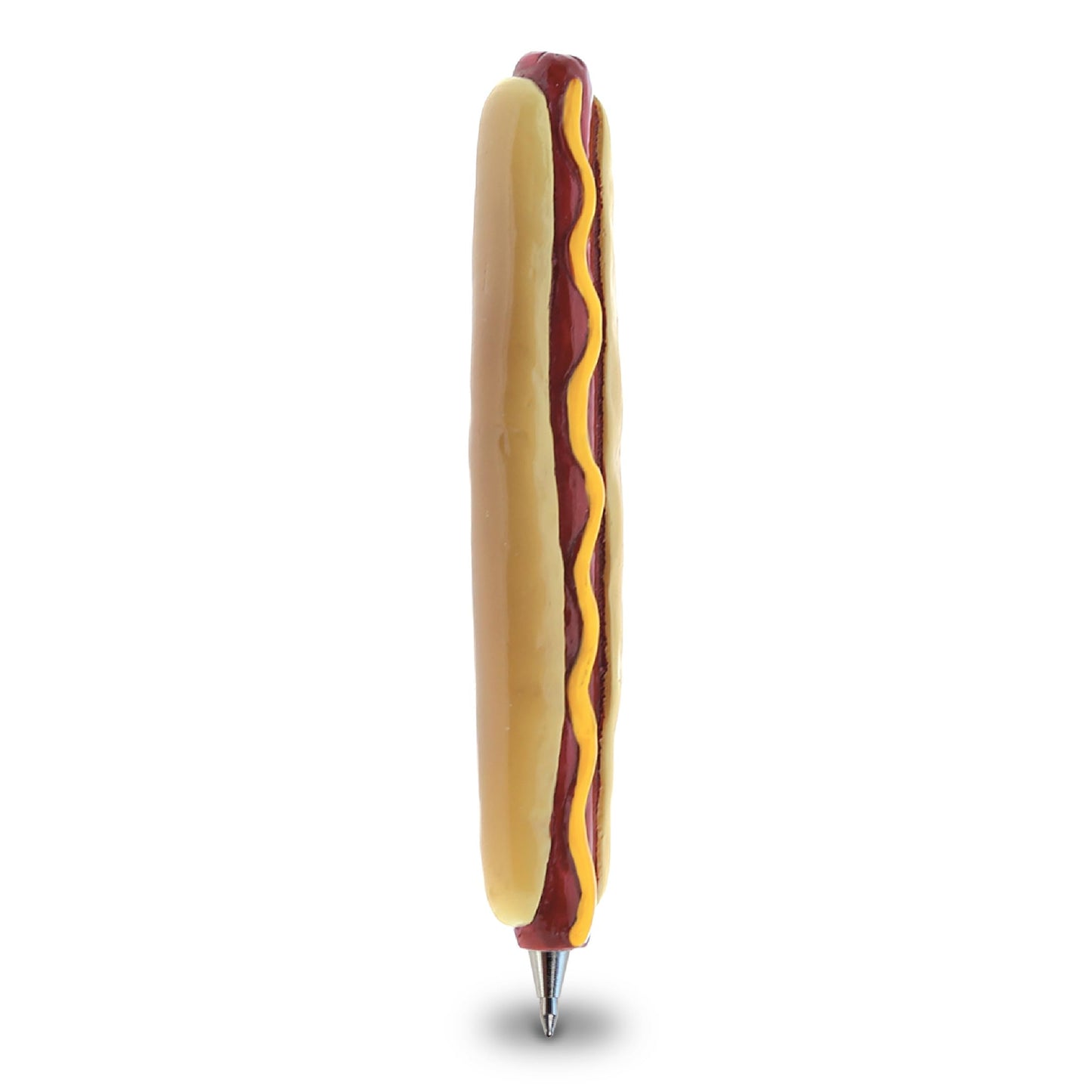 Hotdog-shaped writing pen for school and office