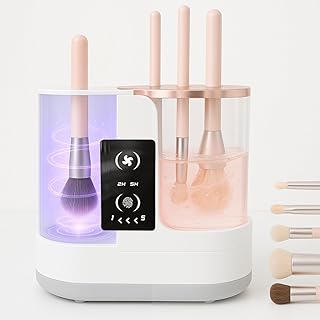 Portable 4-in-1 Electric Makeup Brush Cleaner and Dryer