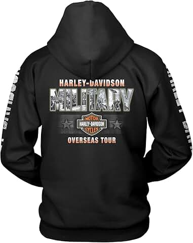 Men's Military Style Custom Overseas Tour Hoodie