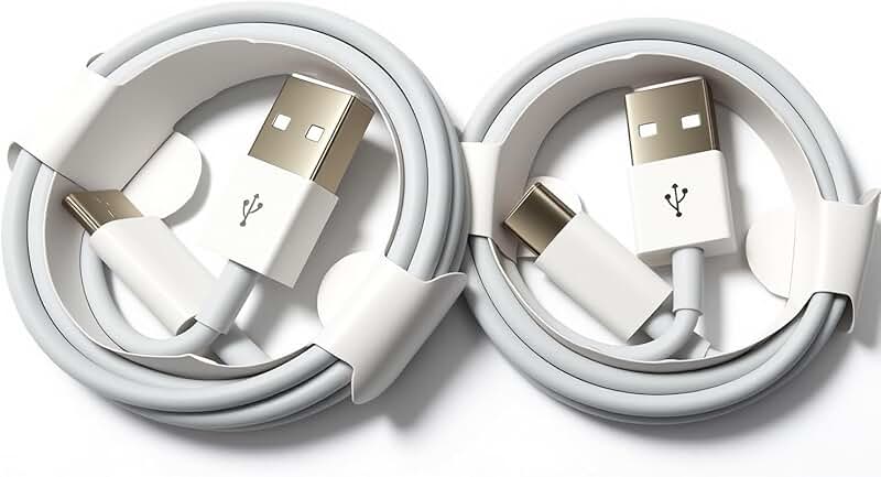 3FT USB A to C Car Charging Cable, 2 Pack