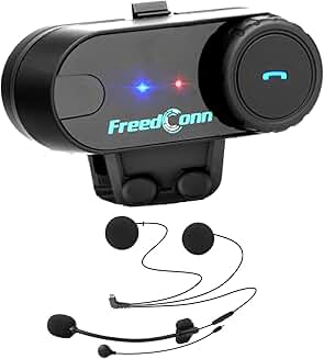 Motorcycle Helmet Bluetooth Intercom Kit for 2-3 Riders