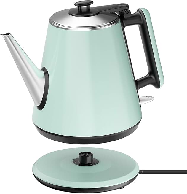 Small 0.9L Electric Kettle with Fast Boil and Auto Shut Off