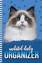 Daily Organizer with Cat and Paw Print Cover