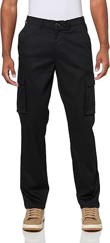 Men's Cotton Twill Cargo Pants