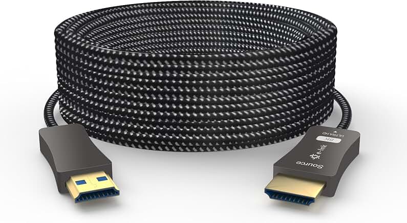 8K HDMI Fiber Optic Cable 30m Ultra High Speed