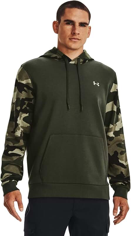 Men's Camo Fleece Top