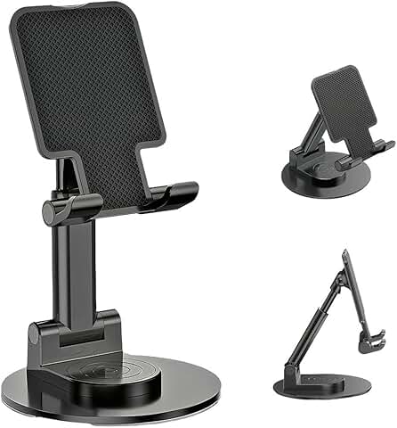 Adjustable 360° Rotating Phone Stand for Desk