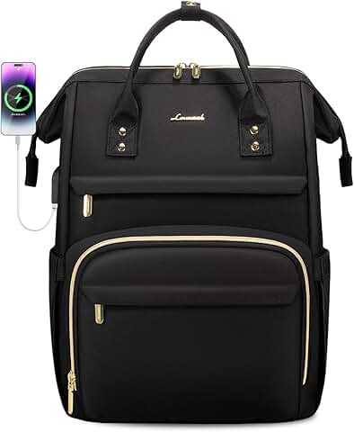 15.6 Inch Waterproof Laptop Backpack for Women