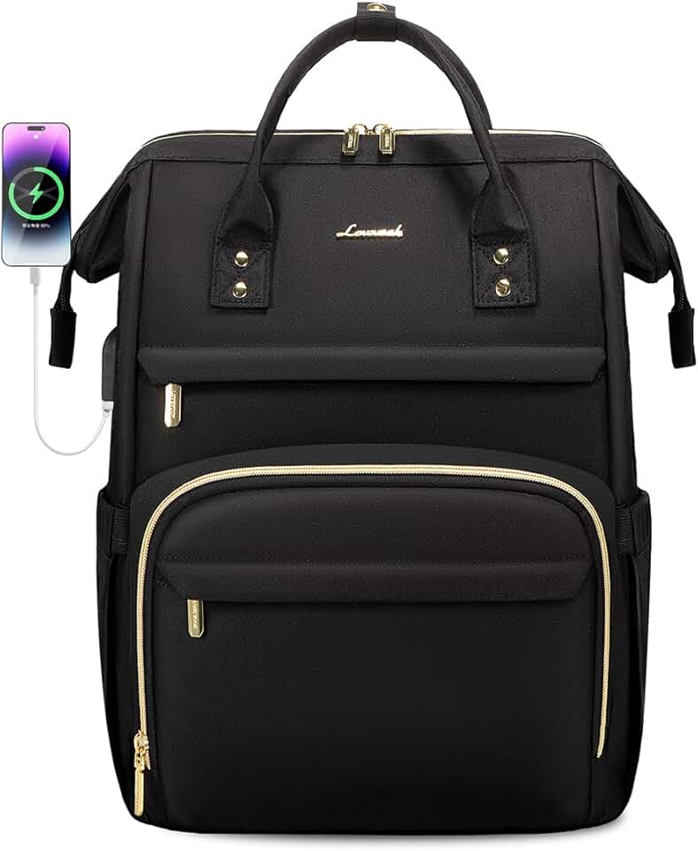 15.6 Inch Waterproof Laptop Backpack for Women