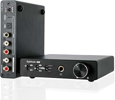 K5 DAC Headphone Amplifier with Multiple Inputs