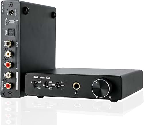 K5 DAC Headphone Amplifier with Multiple Inputs