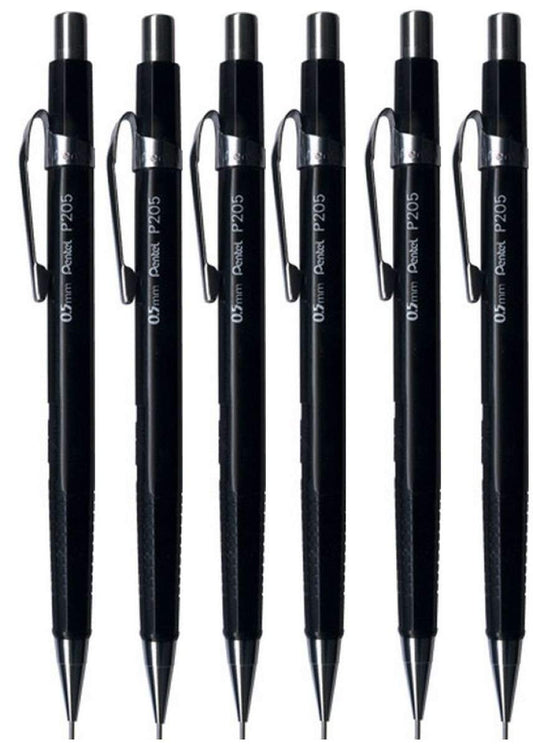 Black 0.5mm Mechanical Drafting Pencil Pack of 6