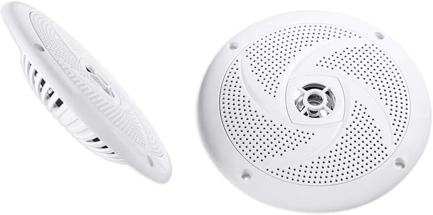 Pair 6.5" 320W Waterproof Marine Speakers