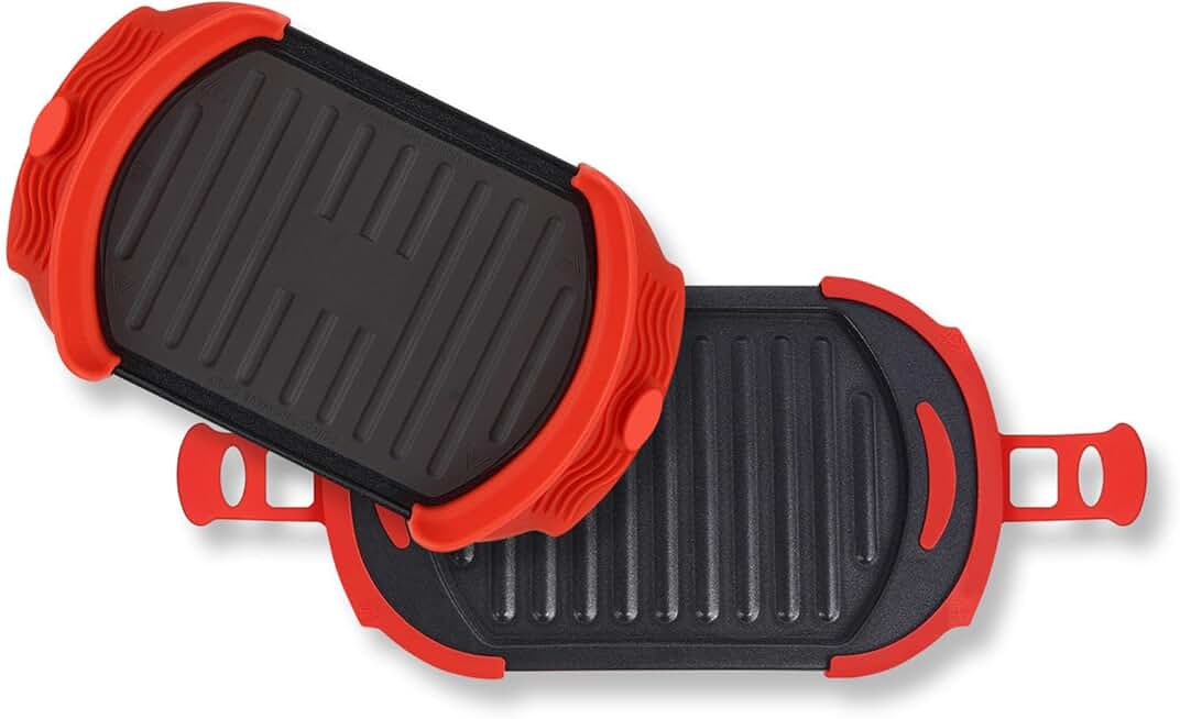 Double-Sided Non-Stick Grill Panini Press for Quick Meals