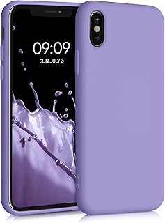 Slim Violet Silicone Phone Case for iPhone X