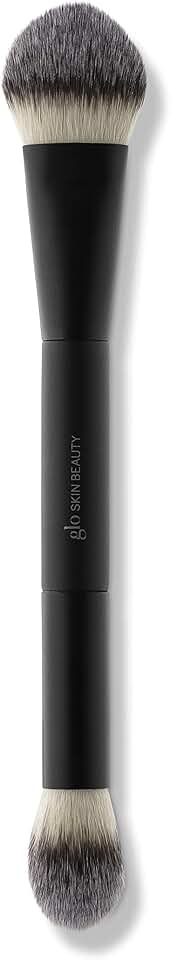 Contour and highlighter dual-ended brush for natural look