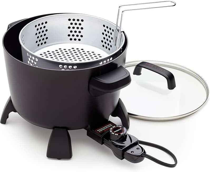 8-Quart Multi-Cooker with Steamer and Deep Fryer