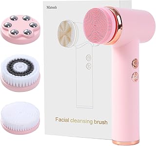 4-in-1 Facial Cleansing Brush with Adjustable Speeds