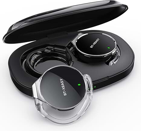 Wireless open ear headphones with 52-hour battery and Bluetooth 5.4