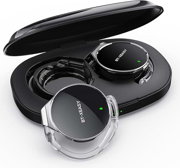 Wireless open ear headphones with 52-hour battery and Bluetooth 5.4