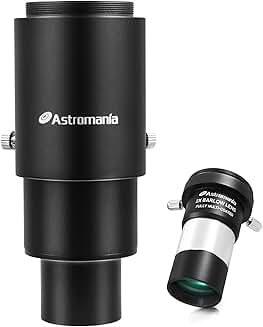 1.25-inch 2X Barlow Lens with Camera Adapter