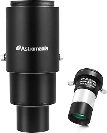 1.25-inch 2X Barlow Lens with Camera Adapter