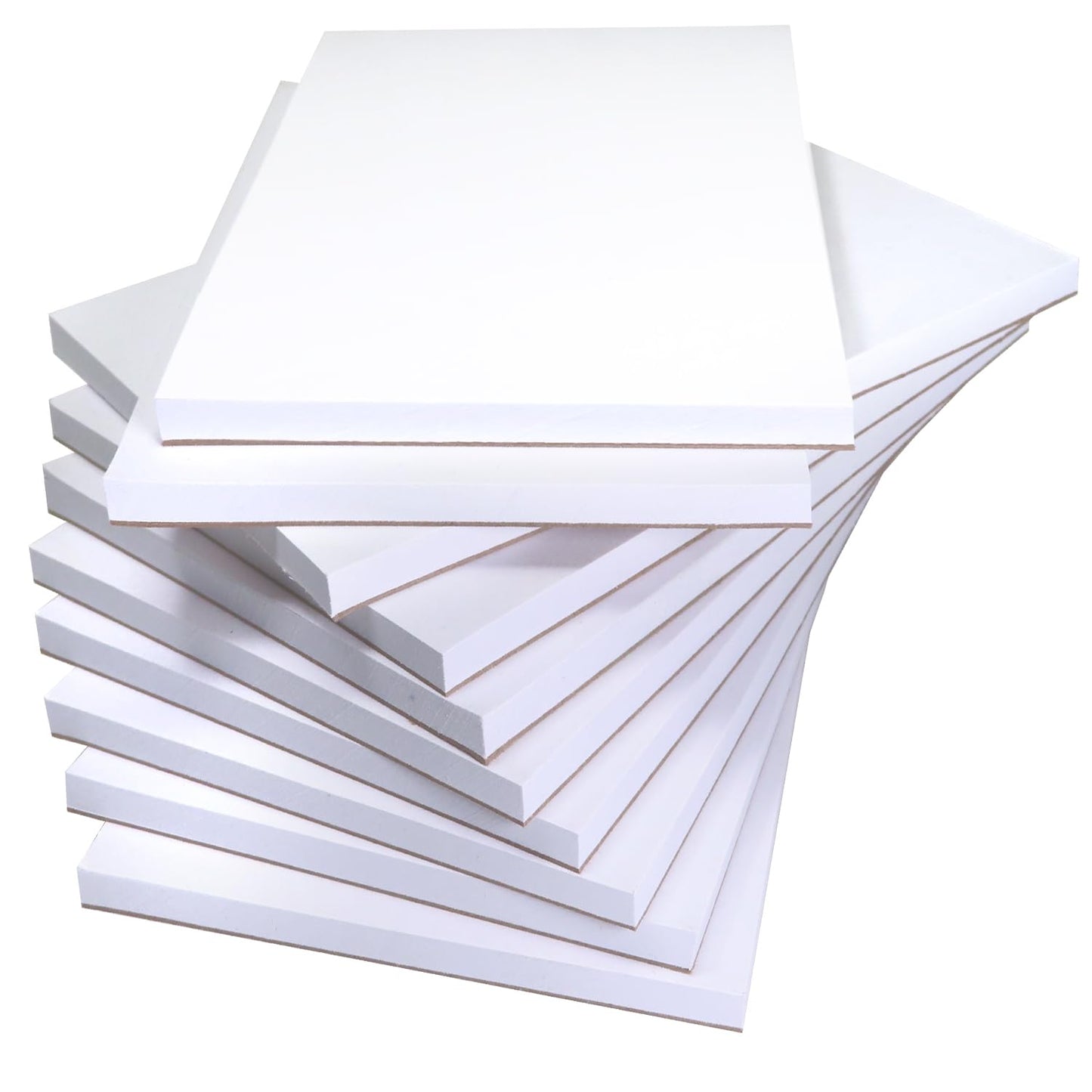 Set of 10 small writing pads with 50 sheets each