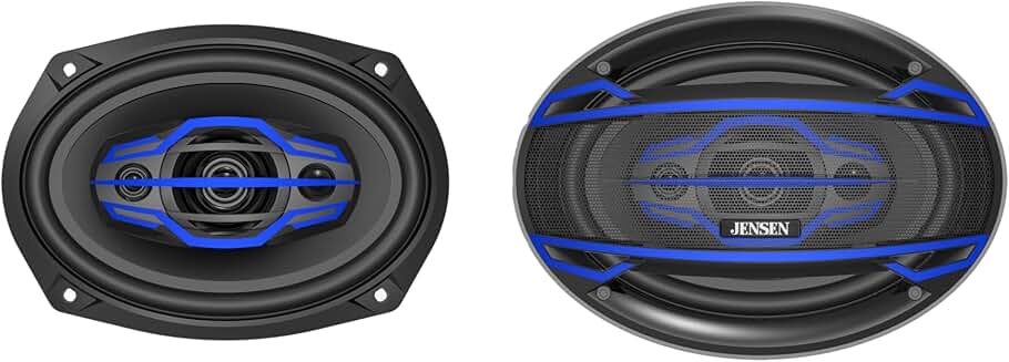 4-Way 6x9 Inch Car Audio Speakers Pair