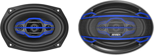 4-Way 6x9 Inch Car Audio Speakers Pair