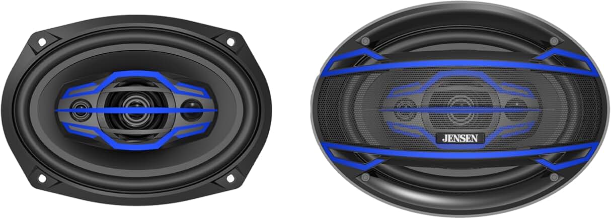 4-Way 6x9 Inch Car Audio Speakers Pair