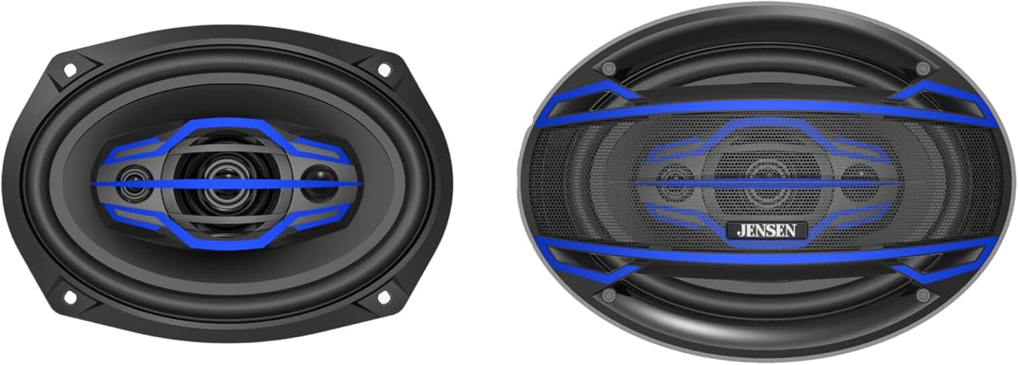 4-Way 6x9 Inch Car Audio Speakers Pair