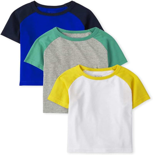 Baby Boys' Raglan Shirt Set