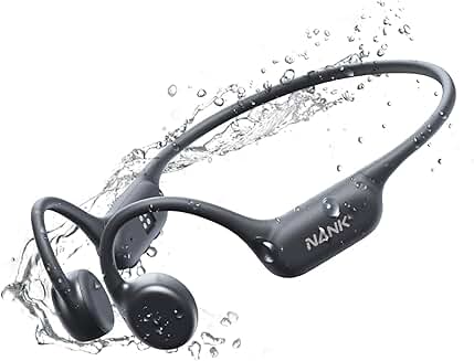 Bone conduction waterproof headphones with MP3 and Bluetooth