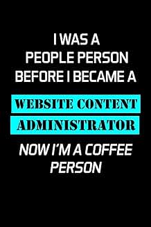 People to Coffee Content Administrator Notebook