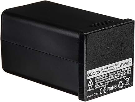 Rechargeable Lithium Battery Pack for AD300Pro Flash