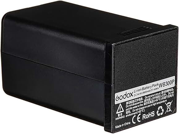 Rechargeable Lithium Battery Pack for AD300Pro Flash