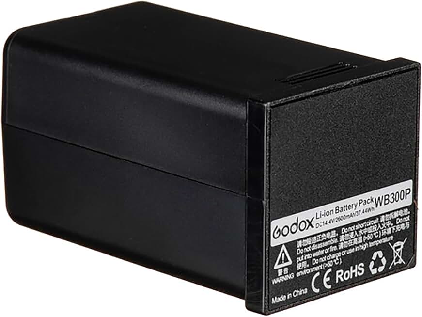 Rechargeable Lithium Battery Pack for AD300Pro Flash