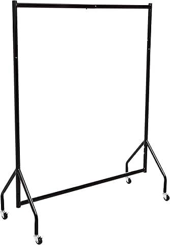 Heavy Duty Rolling Garment Rack for Clothes Storage