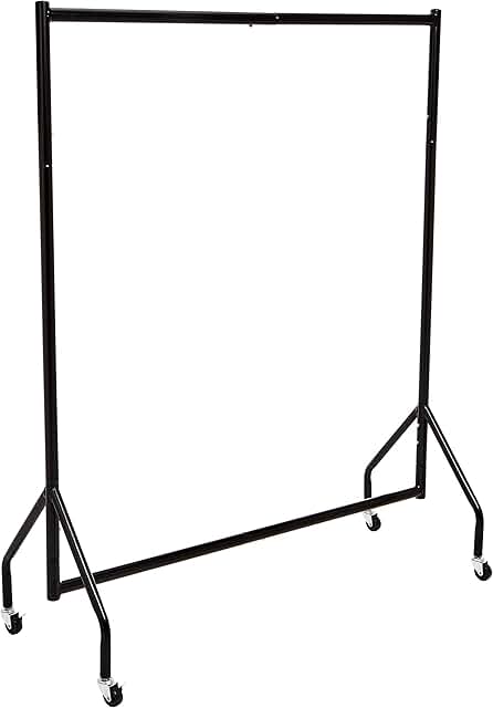 Heavy Duty Rolling Garment Rack for Clothes Storage