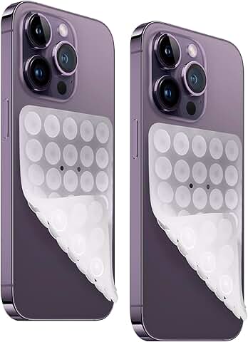 Two Silicone Suction Phone Cases with Stand
