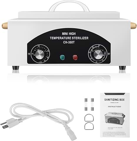 High Temp Metal Tool Cleaning Box with Timer