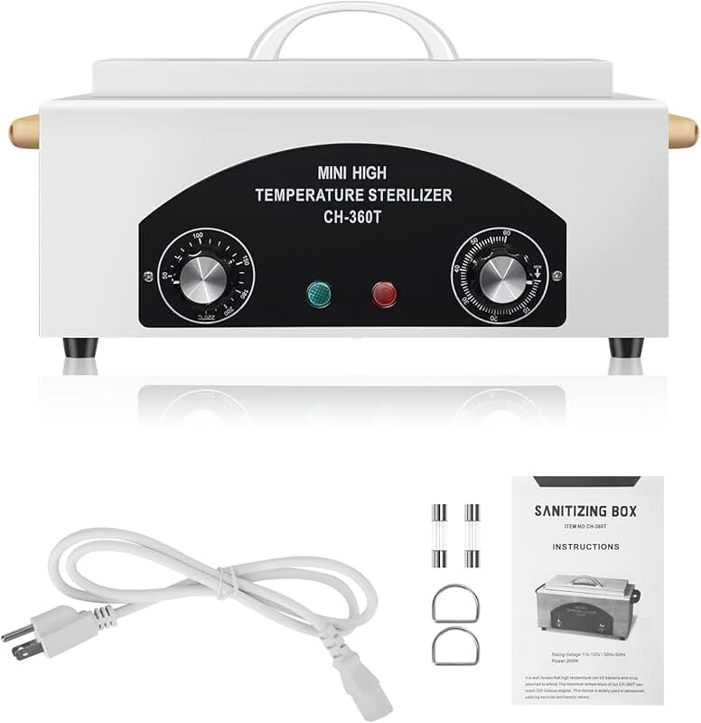 High Temp Metal Tool Cleaning Box with Timer