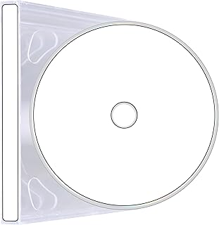 Tear-Resistant Full-Face CD/DVD Labels, 20 Discs