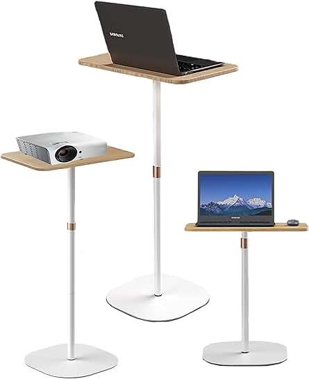 Adjustable Floor Laptop and Projector Stand