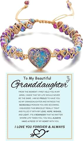 Infinity love heart bracelet for granddaughter